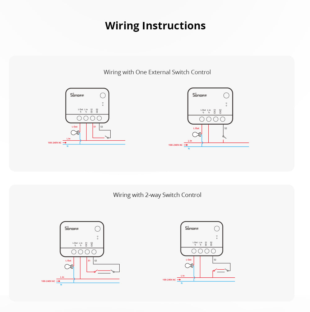 Sonoff Mini 2CH No Neutral (Zigbee)