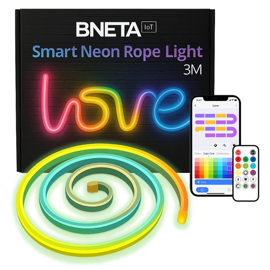 BNETA IoT Smart Neon Rope Light