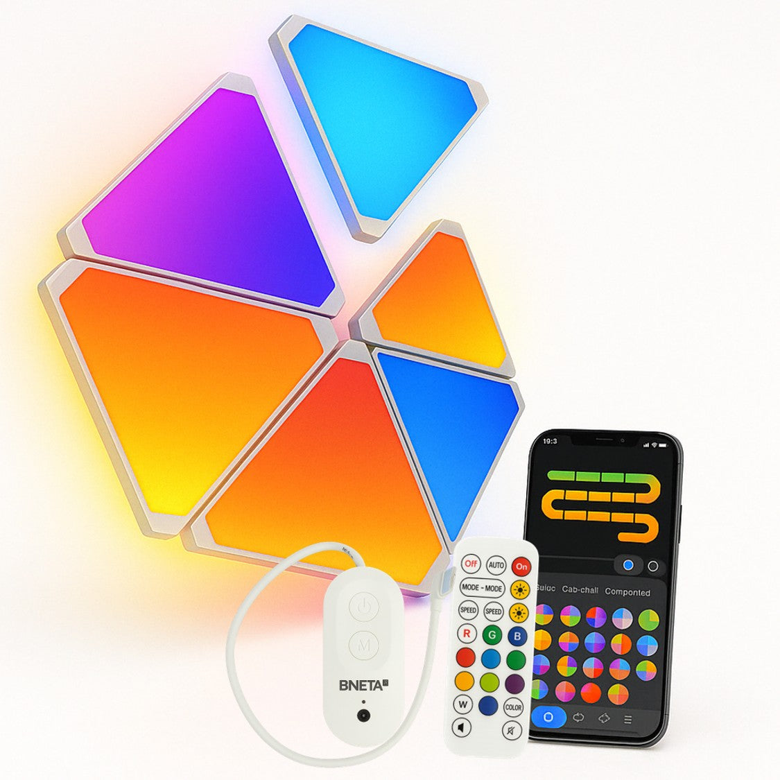 BNETA IoT Smart Triangle Light ST68
