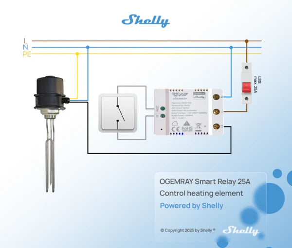 Ogemray SMART RELAY 25A