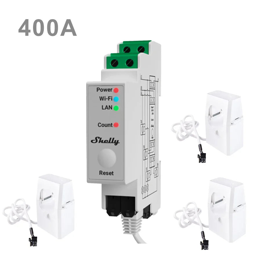 Shelly PRO 3EM-400A