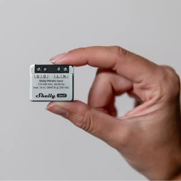 Shelly PM Mini gen3 Power Meter (16A x 1channel)