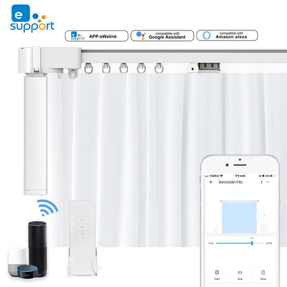 eWeLink Automated Curtain Rail Set